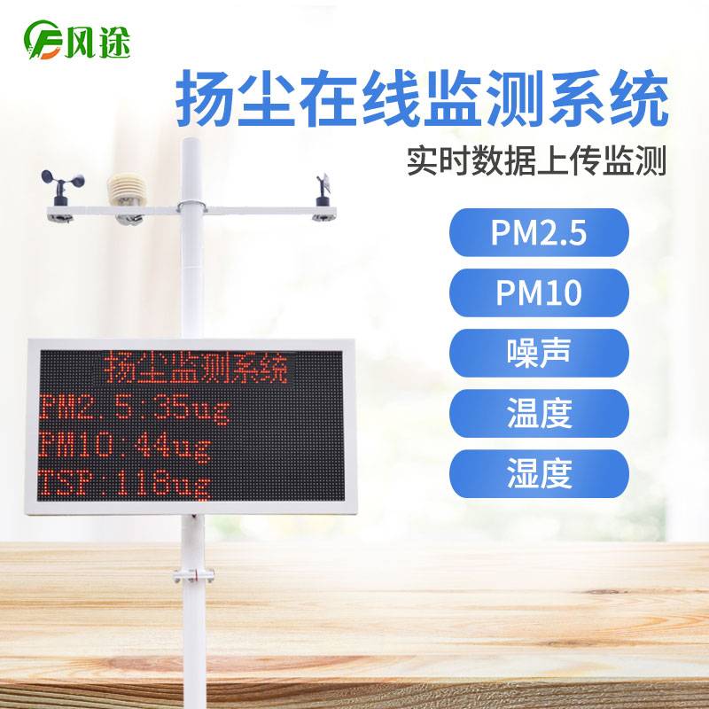 防治揚塵污染，智能揚塵監控系統“上崗”